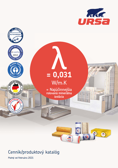 Cenník URSA 2021