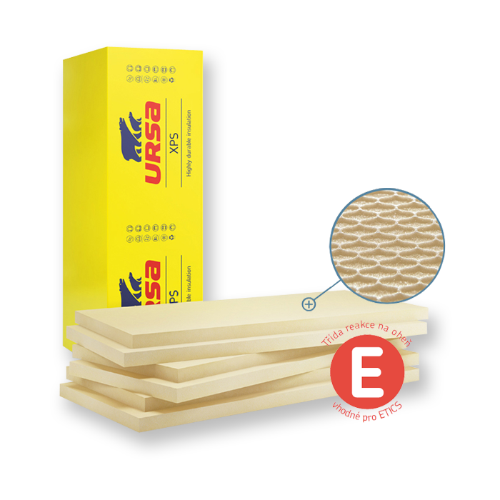Extrudovaný polystyrén URSA XPS N-III-PZ-I