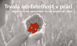 Spoločnosť URSA o trvale udržateľný rozvoj dbá od počiatku a významne prispieva k udržateľnej výstavbe.