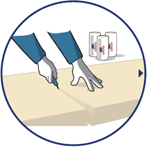 Aplikácia minerálnej izolácie URSA PUREONE SF 31